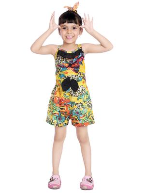 multi colored cotton playsuit - 14387658 - Standard Image - 2