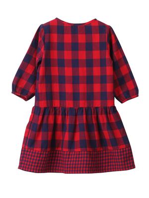 red cotton frock - 14388125 - Standard Image - 2