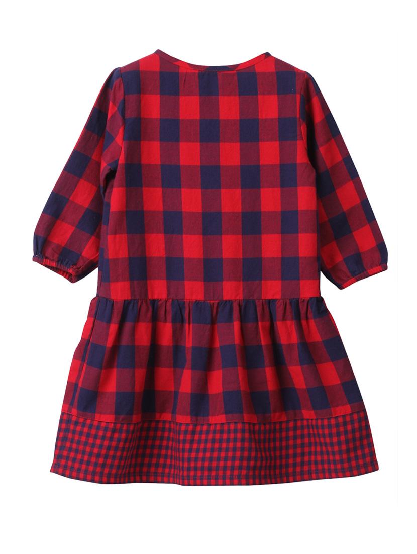 red cotton frock - 14388125 - Zoom Image - 2