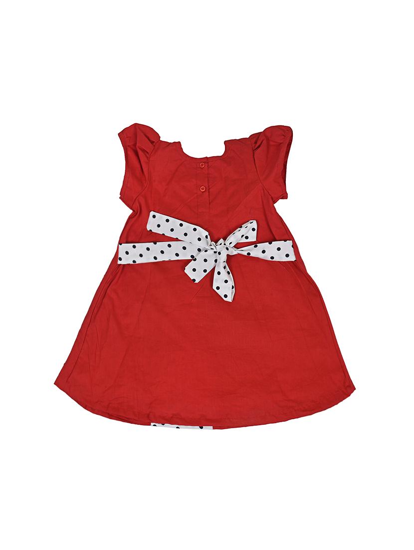 red cotton frock - 14391340 - Zoom Image - 2