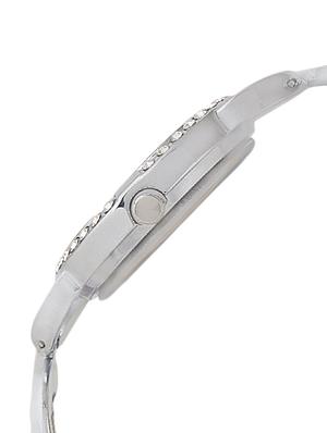 WATCH ME White dial Silver Metal Watch for Women and Girls WMAL-107-S - 14393460 - Standard Image - 2