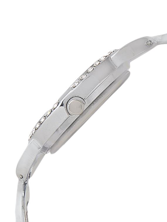 WATCH ME White dial Silver Metal Watch for Women and Girls WMAL-107-S - 14393460 - Zoom Image - 2