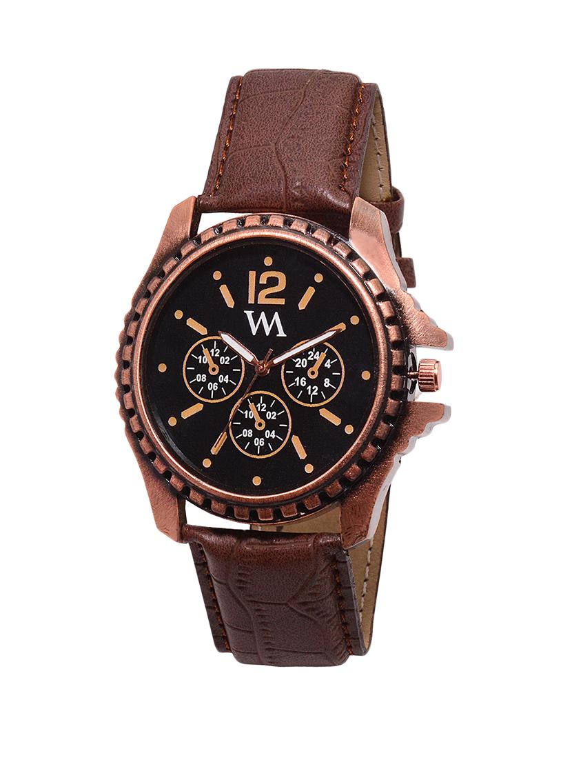 Watch Me Gift Combo Set of Analog Watches for Men and Boys AWC-008-WMC-002-BR - 14393736 - Zoom Image - 2