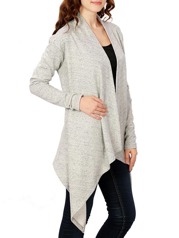 grey fleece shrug - 14396773 - Zoom Image - 2