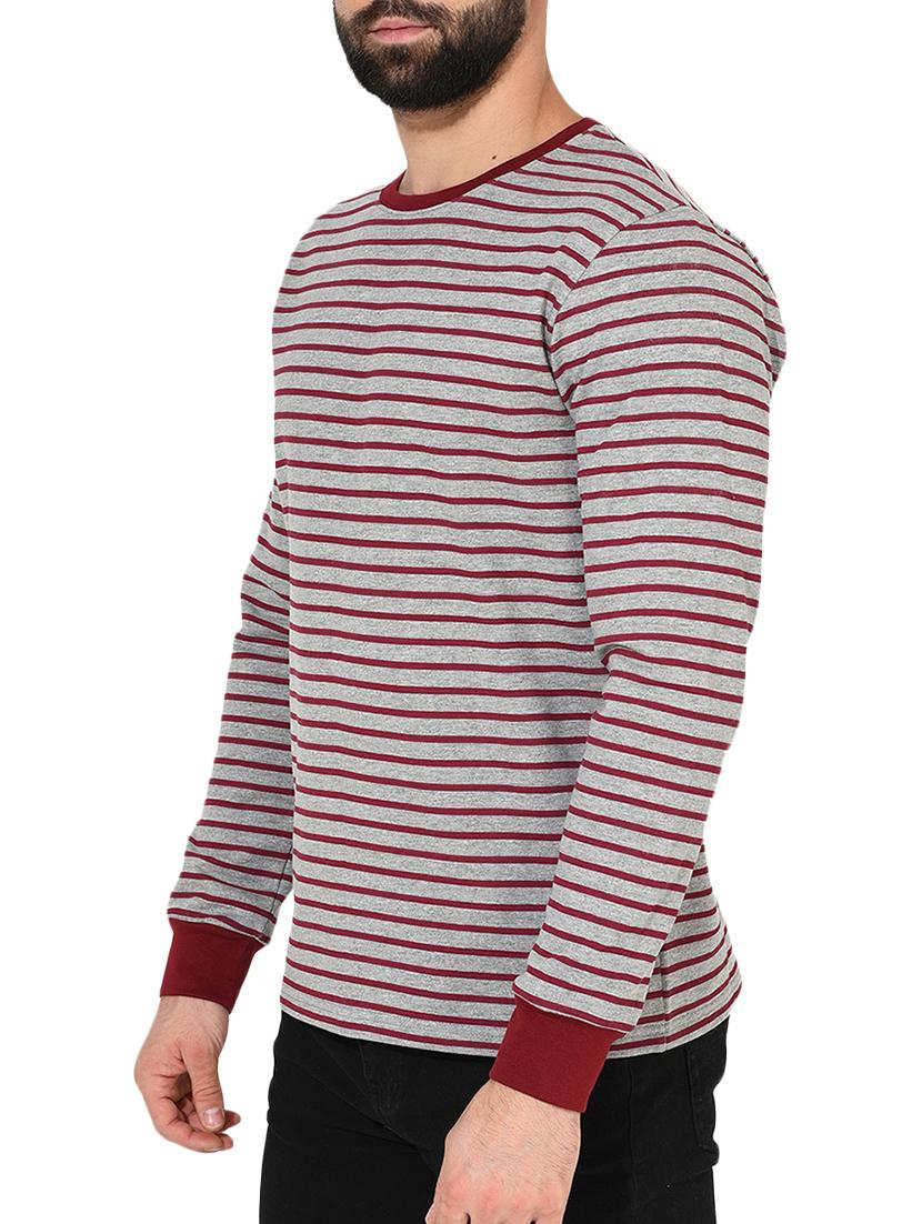 red cotton sweatshirt - 14397059 - Zoom Image - 2