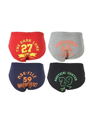 multi colored cotton briefs - 14402213 - Standard Image - 2