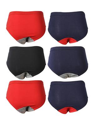 multi colored cotton briefs - 14402234 - Standard Image - 2