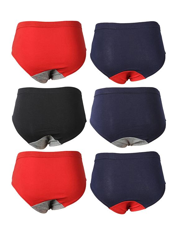 multi colored cotton briefs - 14402234 - Zoom Image - 2