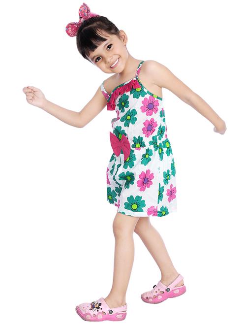 green cotton playsuit - 14403242 - Standard Image - 1