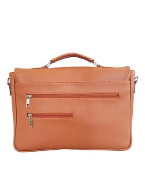 tan leatherette regular sling bag - 14408075 - Standard Image - 2