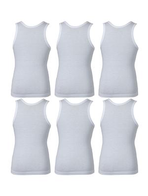white cotton vest - 14412380 - Standard Image - 2