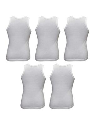 white cotton vest - 14412415 - Standard Image - 2