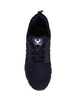 navy Fabric lace up sport shoe - 14413025 - Standard Image - 5