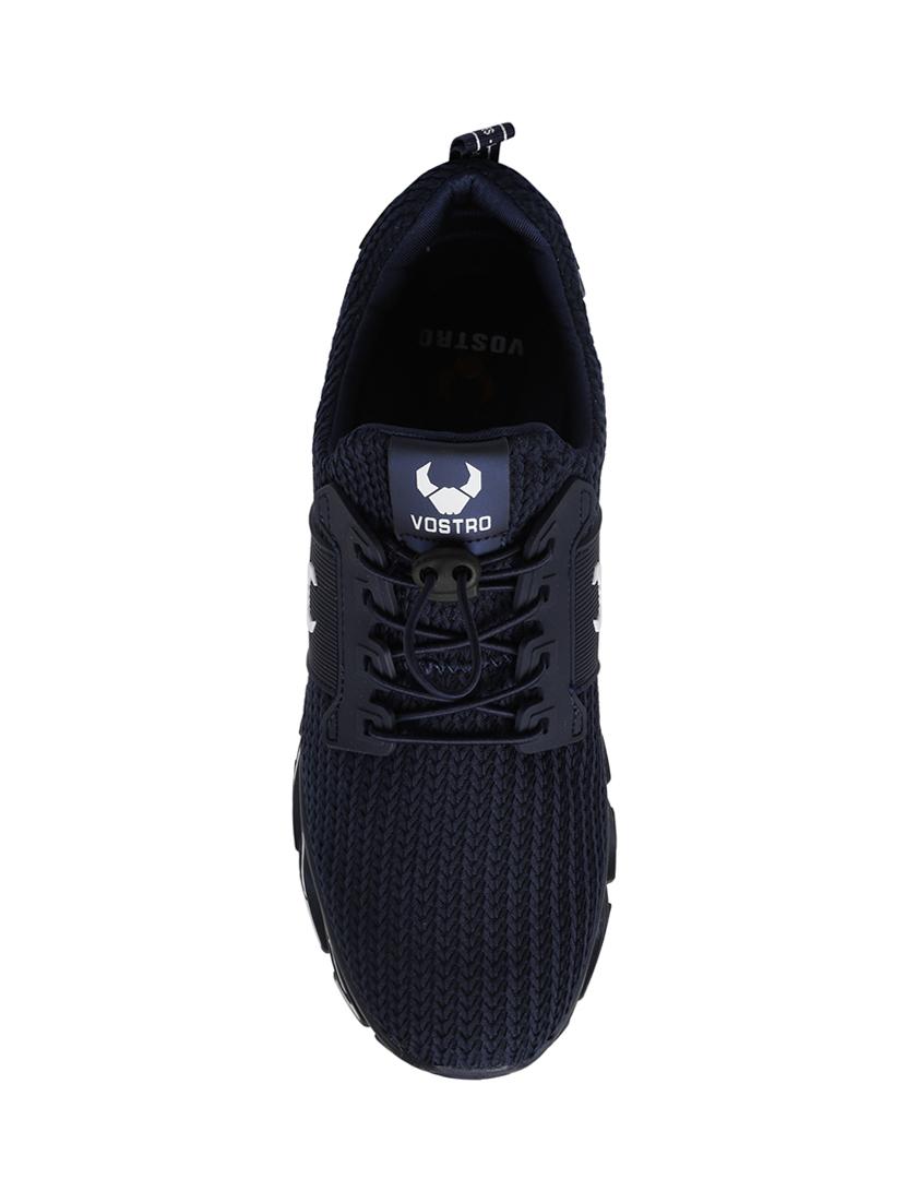 navy Fabric lace up sport shoe - 14413025 - Zoom Image - 5