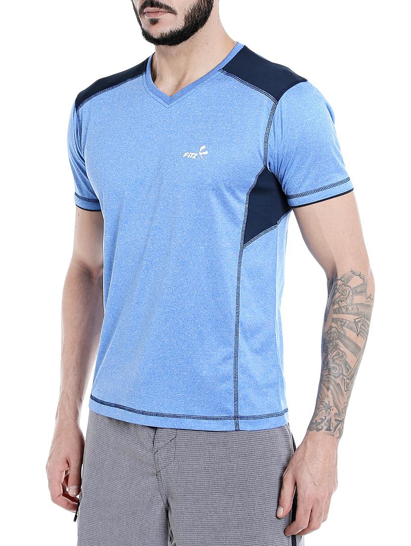 blue polyester tshirt - 14413642 - Zoom Image - 2
