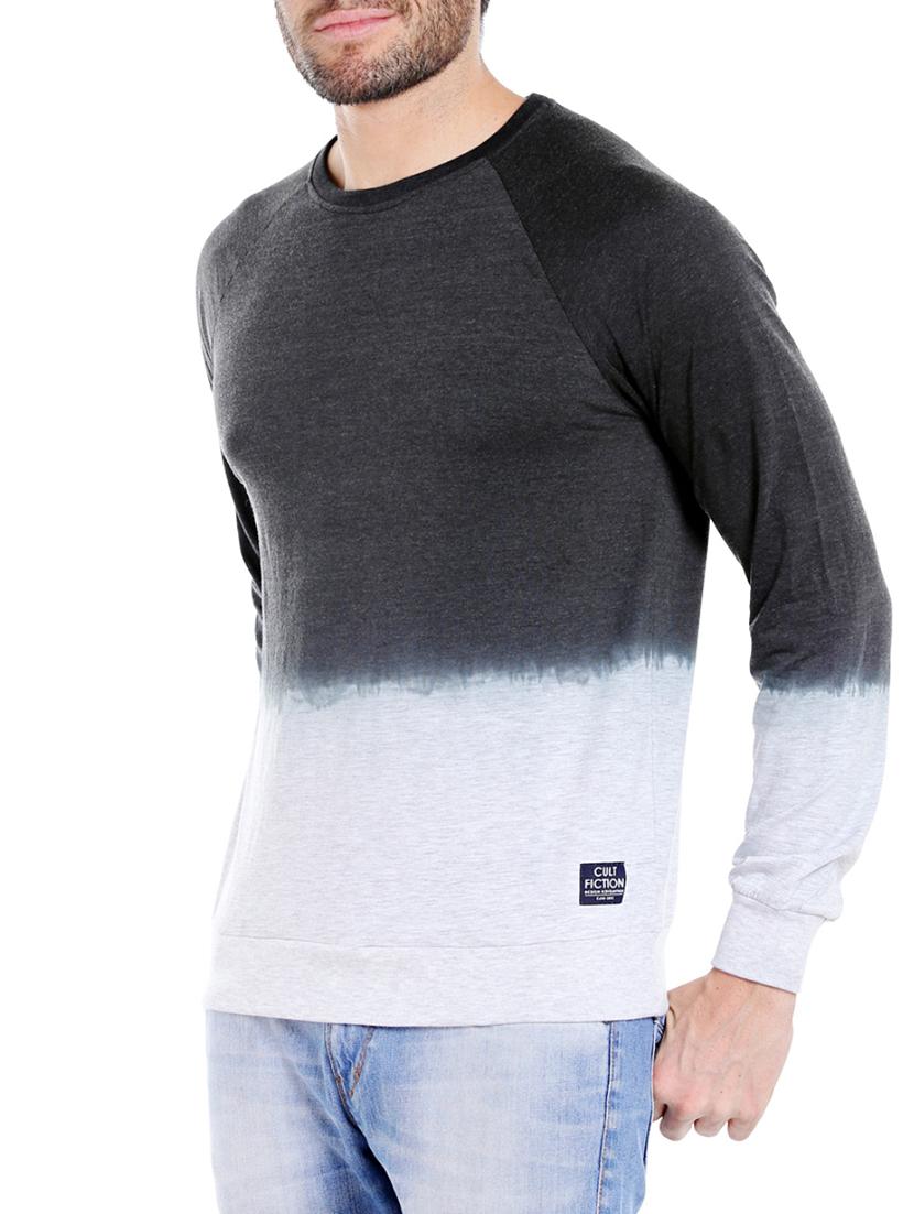 grey cotton raglan t-shirt - 14413900 - Zoom Image - 2