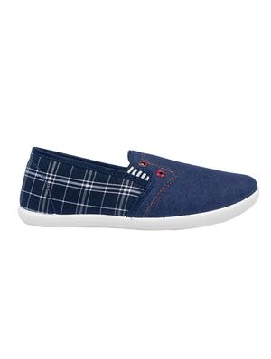 navy blue fabric sneaker - 14414573 - Standard Image - 2