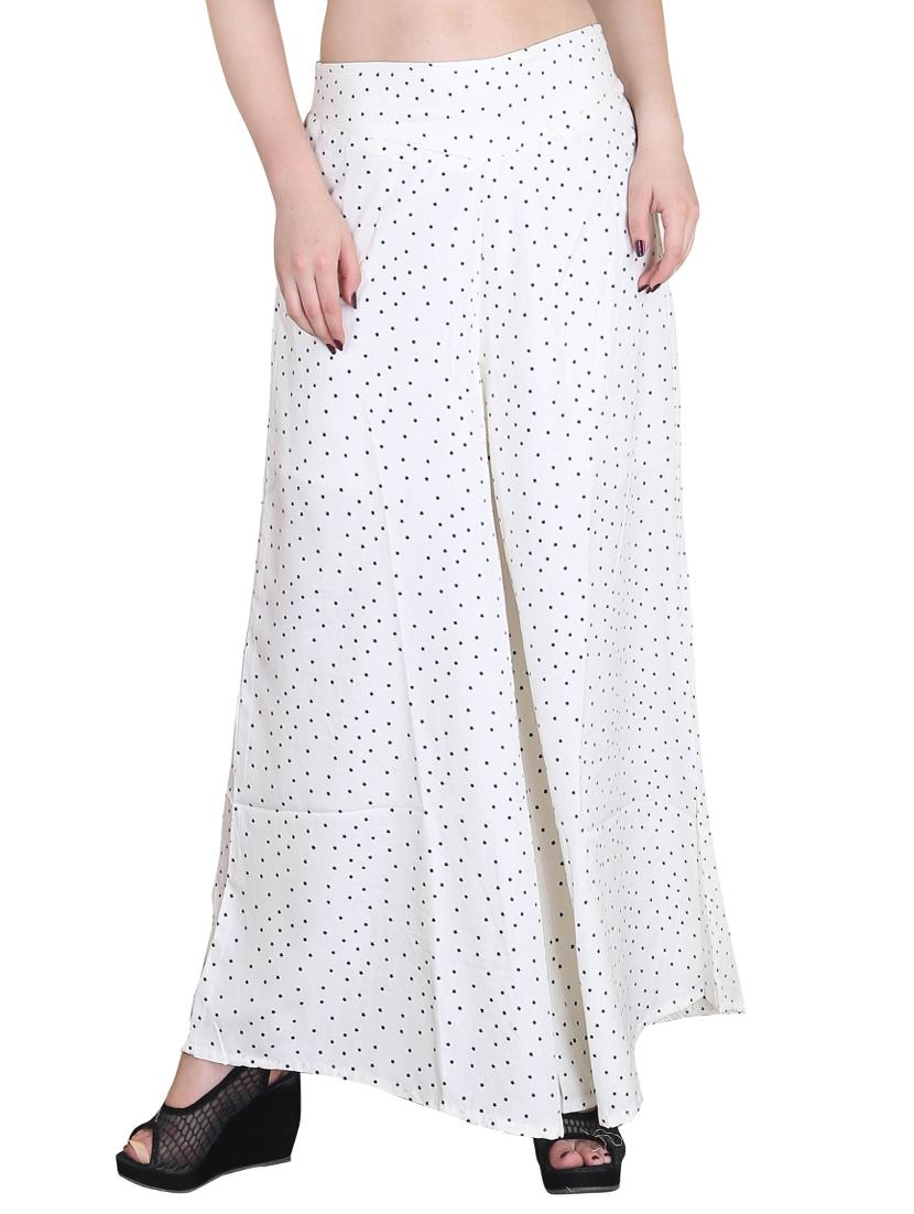 Set of 2 multi colored crepe palazzo - 14417532 - Zoom Image - 2