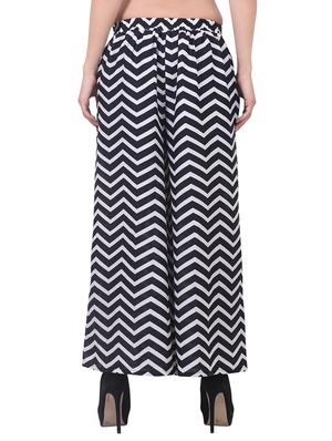 Set of 2 multi colored crepe palazzo - 14417567 - Standard Image - 5