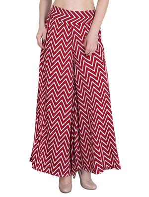 Set of 2 printed crepe palazzo - 14417583 - Standard Image - 2