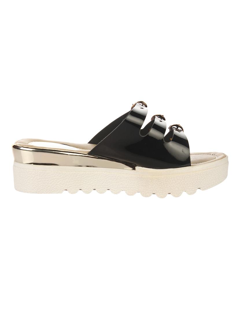 black platforms sandals - 14417928 - Zoom Image - 2