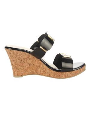 black airmax slip on wedges - 14417933 - Standard Image - 2
