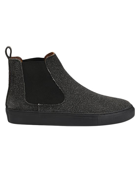 black Canvas slip on sneaker - 14418071 - Zoom Image - 2
