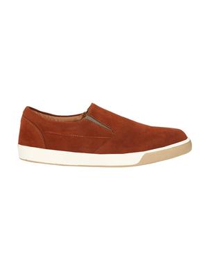 brown Suede casual slipon - 14418085 - Standard Image - 2