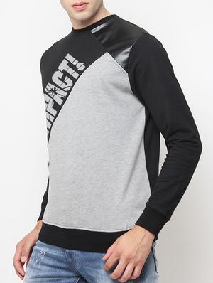 grey cotton sweatshirt - 14418447 - Standard Image - 2