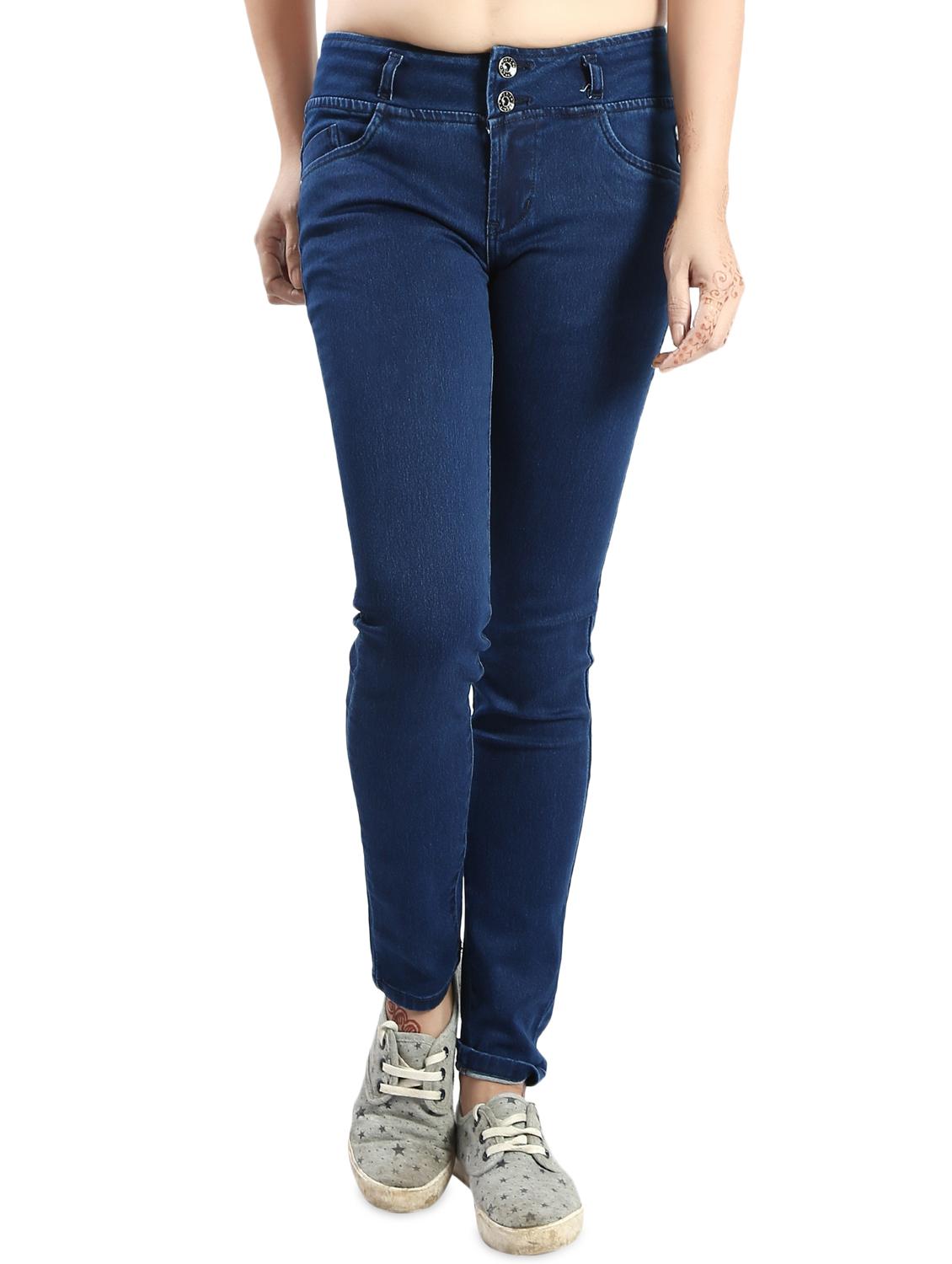 women's plain slim fit jeans