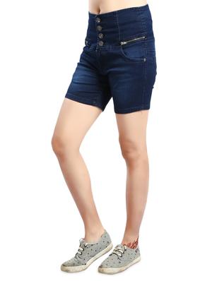 blue denim shorts - 14419344 - Standard Image - 2