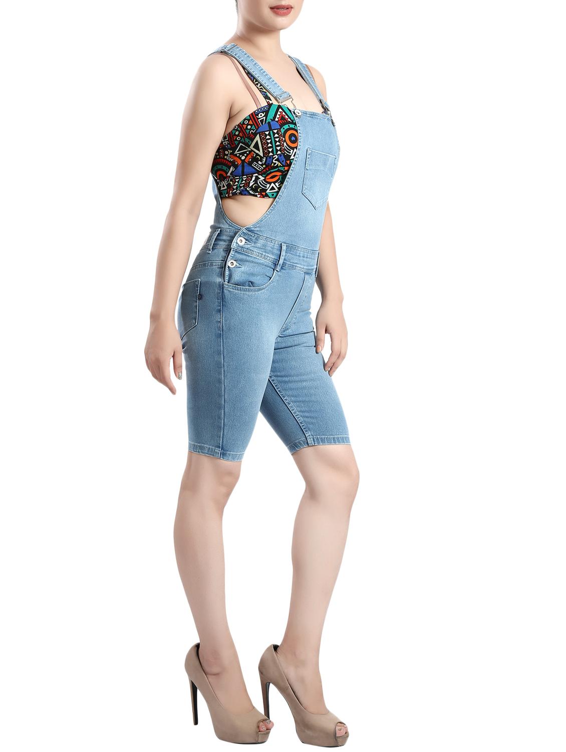 light blue denim dungree - 14419467 - Zoom Image - 2