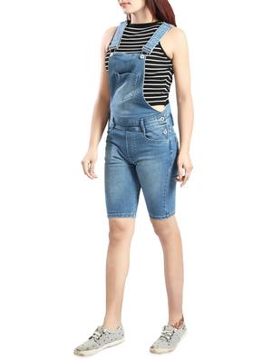 light blue denim dungree - 14419475 - Standard Image - 2