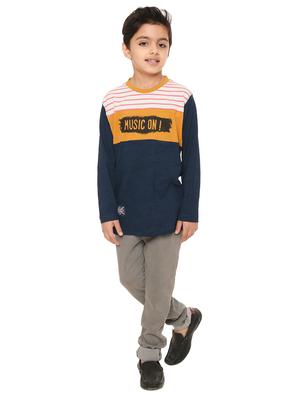 round neck graphic print t-shirt - 14420073 - Standard Image - 2