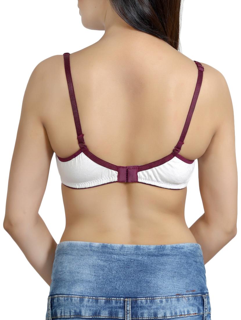 multi colored cotton bra - 14420753 - Zoom Image - 2