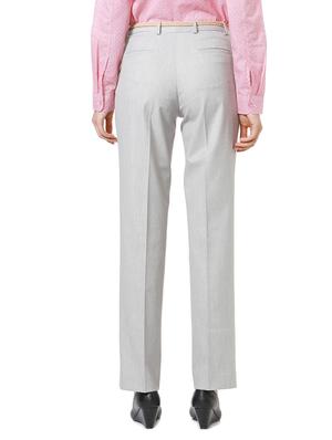 grey flat front trouser - 14420798 - Standard Image - 2