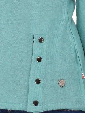 blue woollen pullover - 14422145 - Standard Image - 5