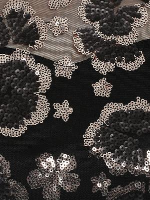 black sequin sheath dress - 14422230 - Standard Image - 5