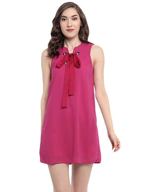 pink a-line dress - 14422244 - Zoom Image - 2