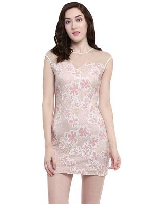 pink bodycon dress - 14422305 - Standard Image - 2