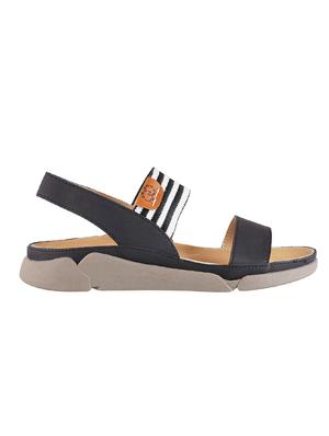 black tpr back strap sandals - 14422411 - Standard Image - 2