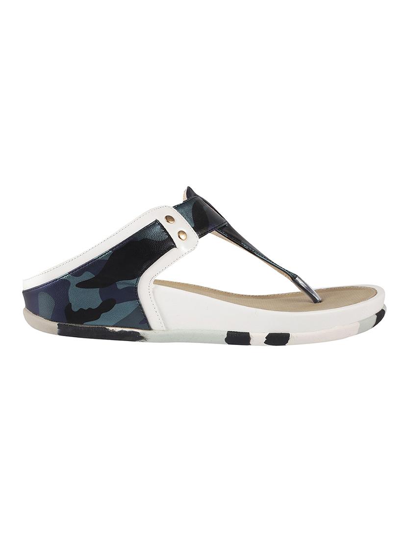 blue toe separator sandal - 14422536 - Zoom Image - 2