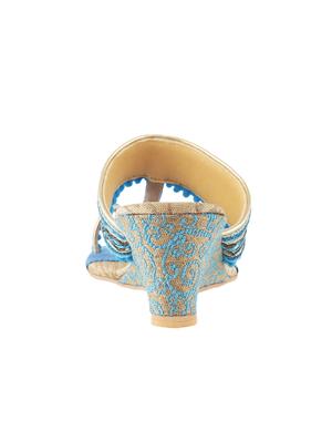 blue one toe wedge - 14422872 - Standard Image - 2