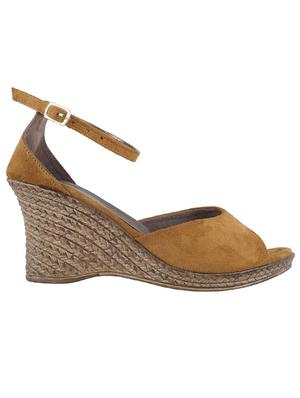 tan ankle strap wedge - 14422998 - Standard Image - 2