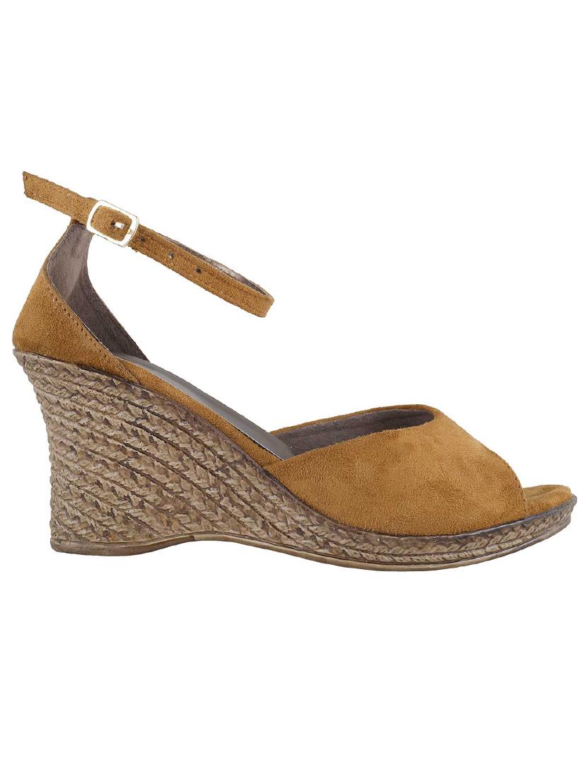 tan ankle strap wedge - 14422998 - Zoom Image - 2