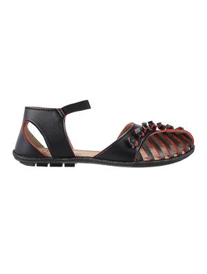 black closed back sandal - 14423019 - Standard Image - 2
