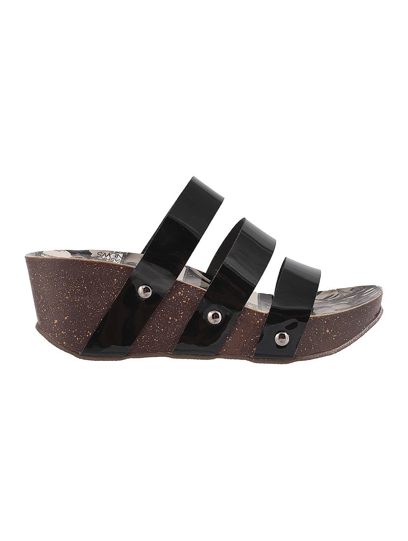black tpr slip on wedges - 14423035 - Zoom Image - 2