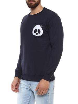navy blue fleece sweatshirt - 14423592 - Standard Image - 2