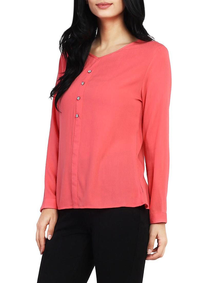 pink rayon top - 14423802 - Zoom Image - 2