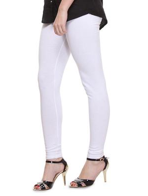 white cotton leggings - 14424605 - Standard Image - 2